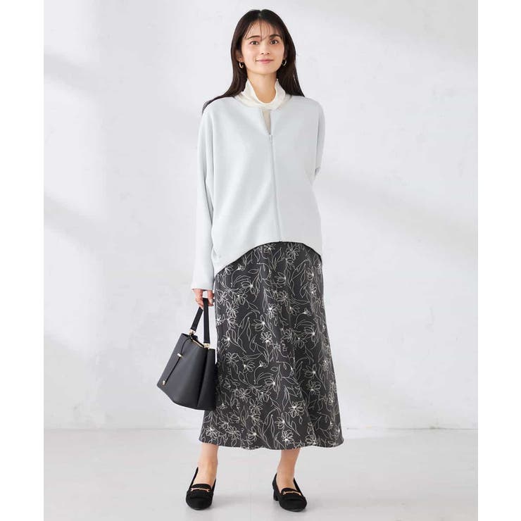 ダンボールジップカーディガン | a.v.v【WOMEN】 | 詳細画像21 