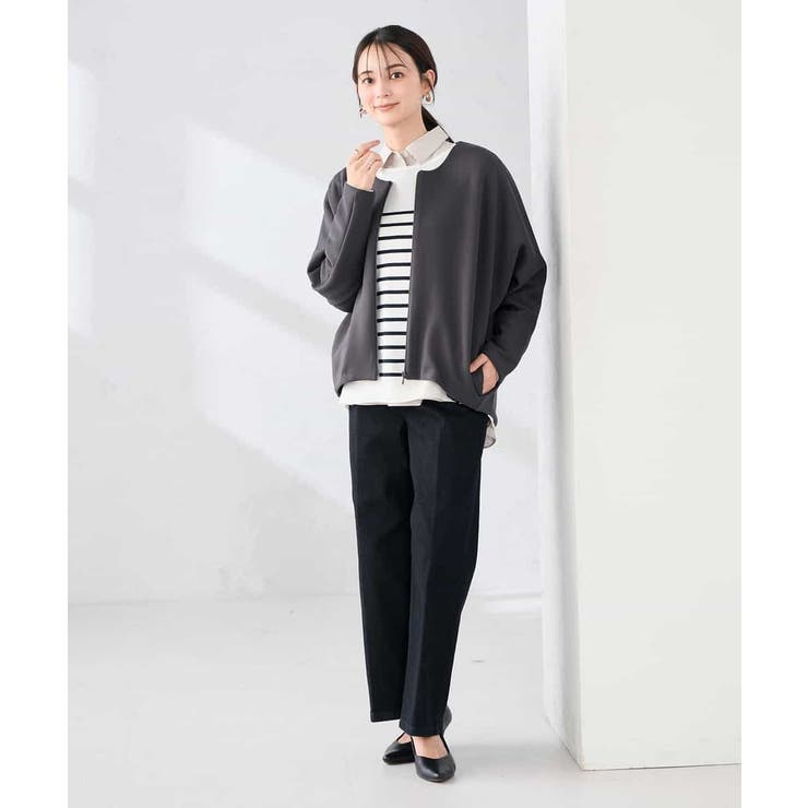 ダンボールジップカーディガン | a.v.v【WOMEN】 | 詳細画像27 