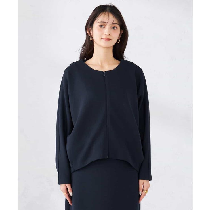 ダンボールジップカーディガン | a.v.v【WOMEN】 | 詳細画像28 