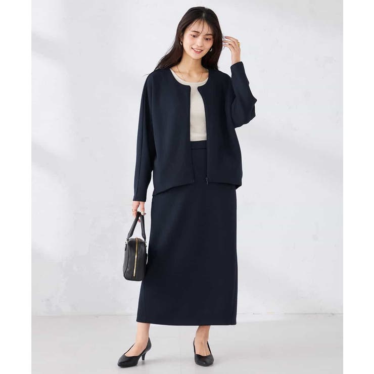 ダンボールジップカーディガン | a.v.v【WOMEN】 | 詳細画像6 