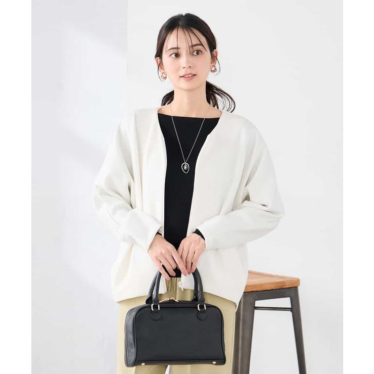 ダンボールジップカーディガン | a.v.v【WOMEN】 | 詳細画像8 