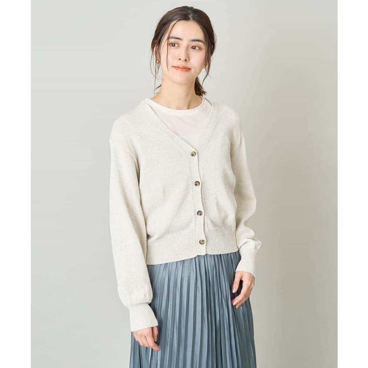 ショートニットカーディガン | a.v.v【WOMEN】 | 詳細画像21 
