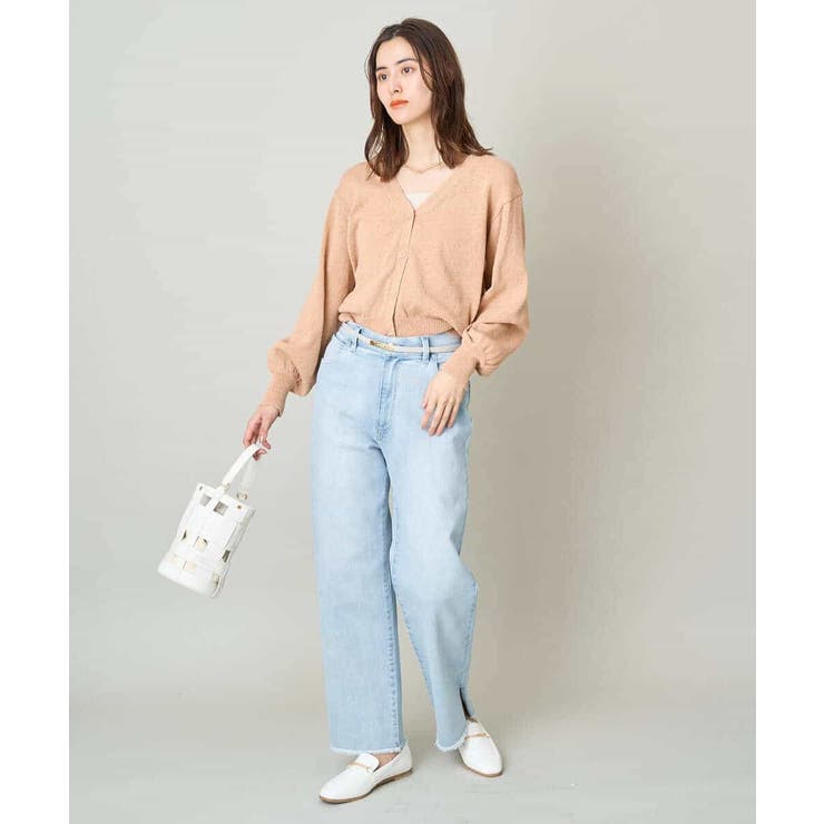 ショートニットカーディガン | a.v.v【WOMEN】 | 詳細画像7 