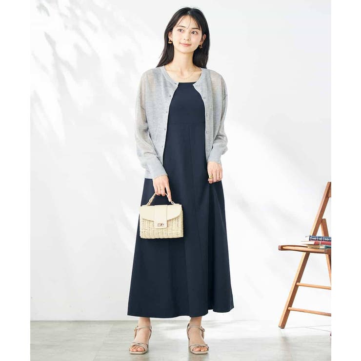 【2WAY】シアークルーネックカーディガン | a.v.v【WOMEN】 | 詳細画像14 