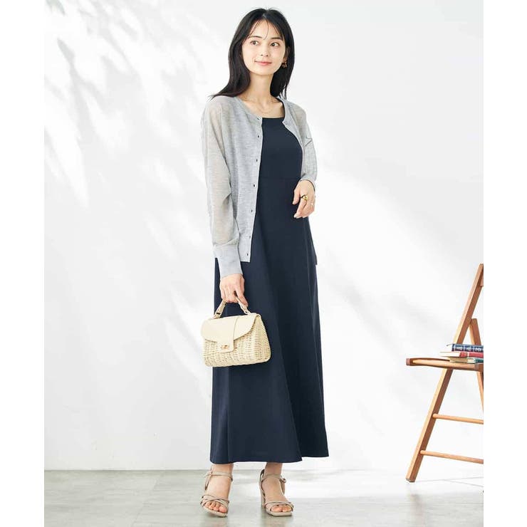 【2WAY】シアークルーネックカーディガン | a.v.v【WOMEN】 | 詳細画像16 