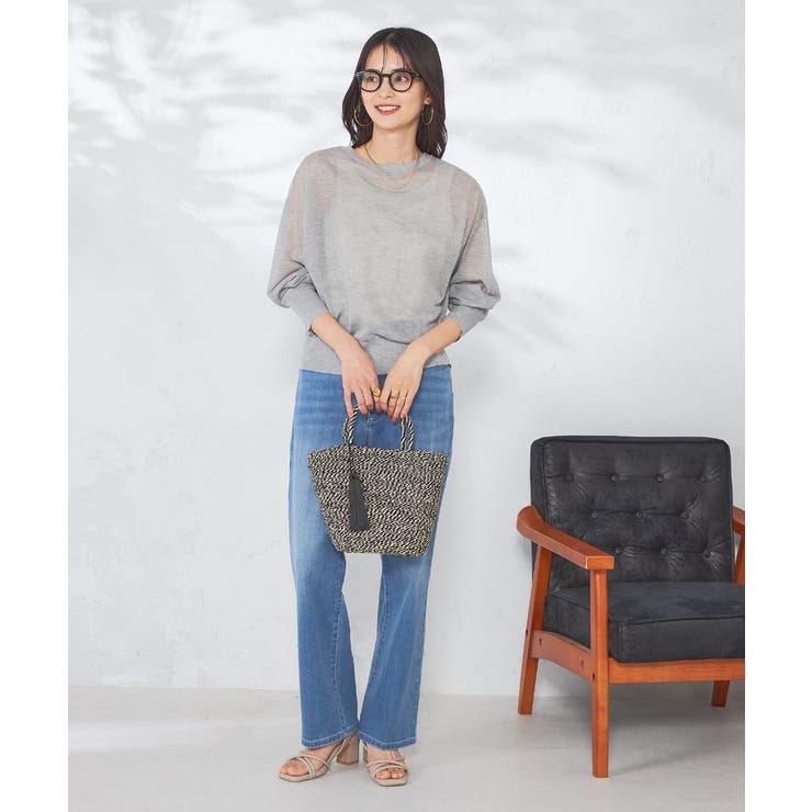 【2WAY】シアークルーネックカーディガン | a.v.v【WOMEN】 | 詳細画像22 