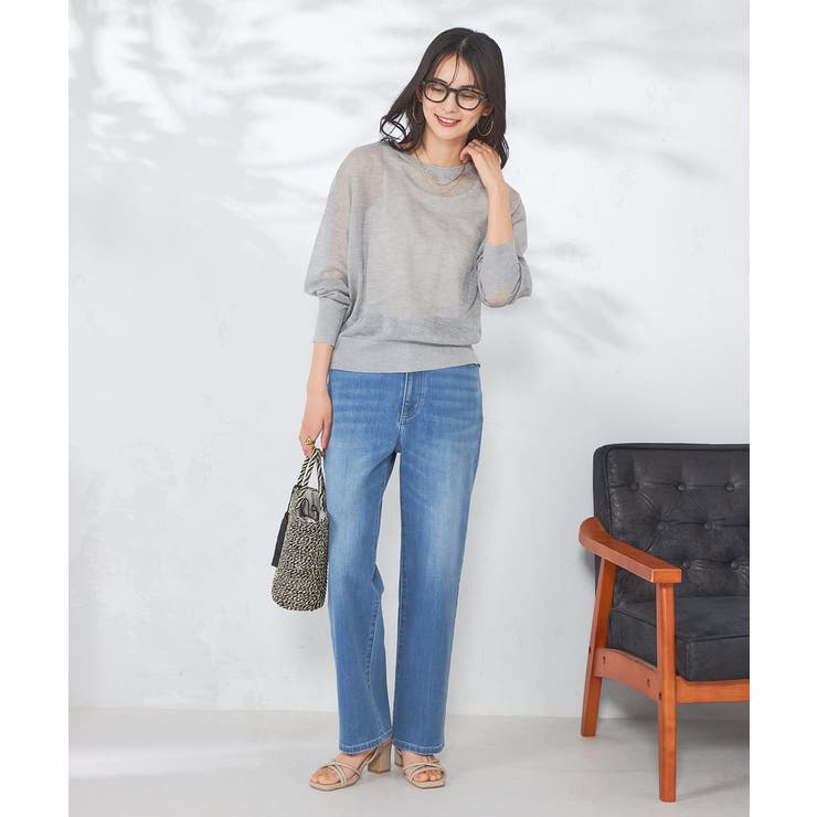 【2WAY】シアークルーネックカーディガン | a.v.v【WOMEN】 | 詳細画像24 