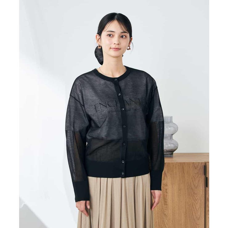 【2WAY】シアークルーネックカーディガン | a.v.v【WOMEN】 | 詳細画像28 