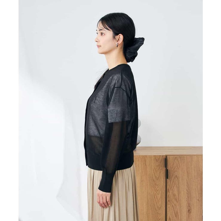 【2WAY】シアークルーネックカーディガン | a.v.v【WOMEN】 | 詳細画像29 