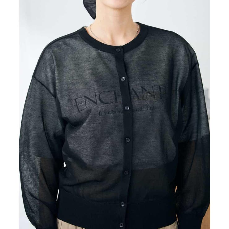 【2WAY】シアークルーネックカーディガン | a.v.v【WOMEN】 | 詳細画像31 