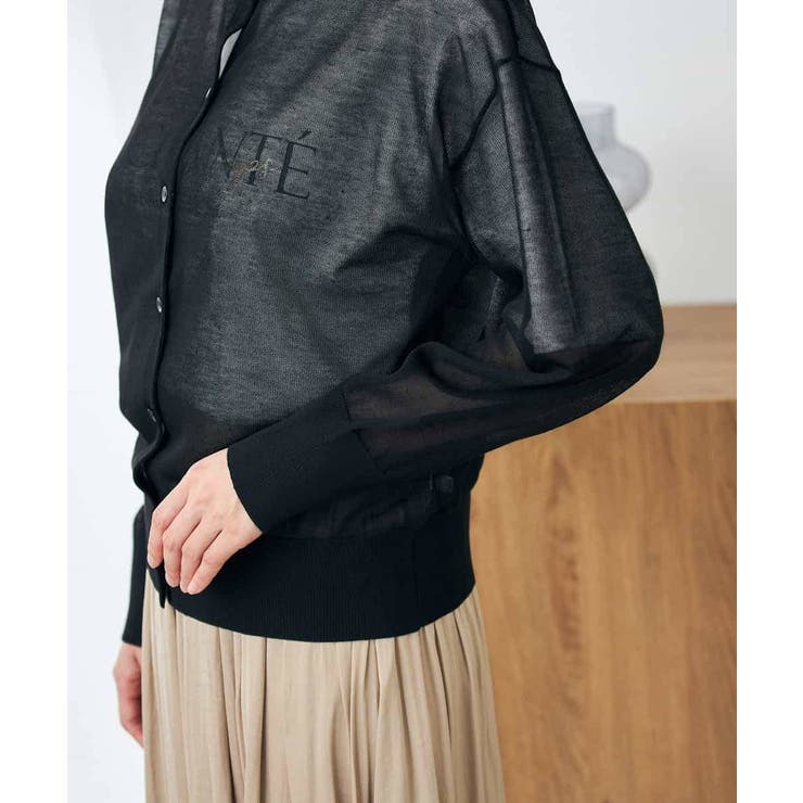 【2WAY】シアークルーネックカーディガン | a.v.v【WOMEN】 | 詳細画像32 