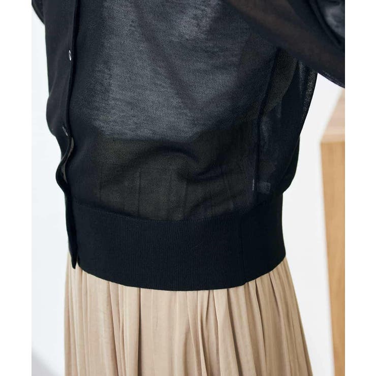 【2WAY】シアークルーネックカーディガン | a.v.v【WOMEN】 | 詳細画像33 