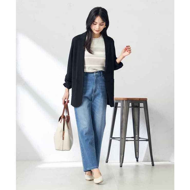 ジャージーテーラードジャケット/ジャーディガン | a.v.v【WOMEN】 | 詳細画像7 