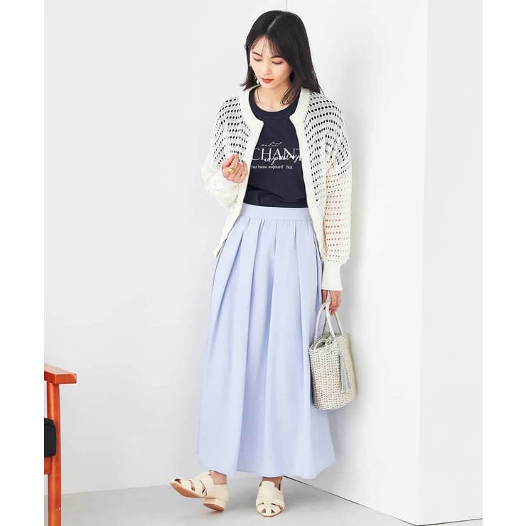 ダブルジップメッシュニットブルゾン | a.v.v【WOMEN】 | 詳細画像6 