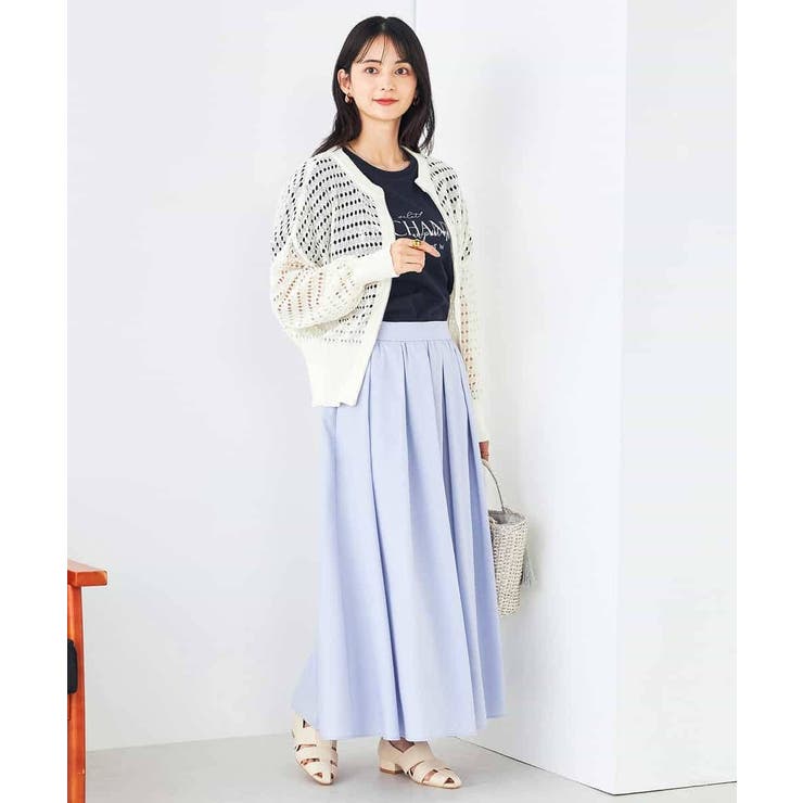 ダブルジップメッシュニットブルゾン | a.v.v【WOMEN】 | 詳細画像9 