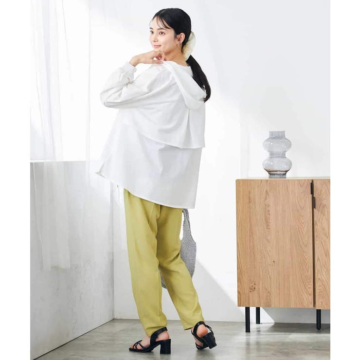 バックフレアシアーパーカー | a.v.v【WOMEN】 | 詳細画像15 