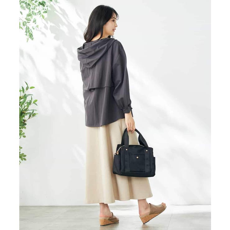 バックフレアシアーパーカー | a.v.v【WOMEN】 | 詳細画像27 