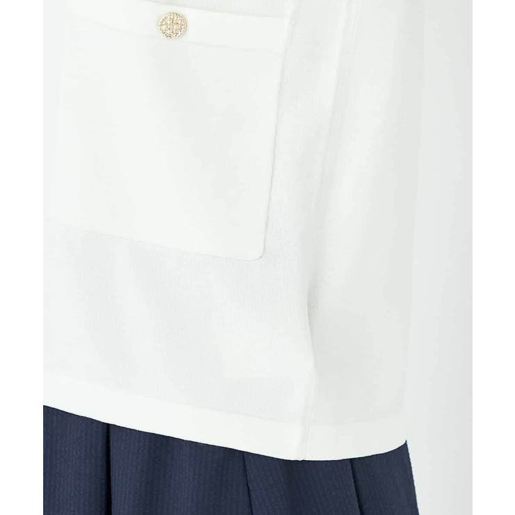 【UVカット/接触冷感】バイカラーハーフスリーブカーディガン | a.v.v【WOMEN】 | 詳細画像19 