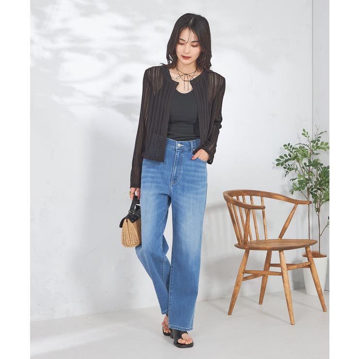 レーシーニットカーディガン | a.v.v【WOMEN】 | 詳細画像3 