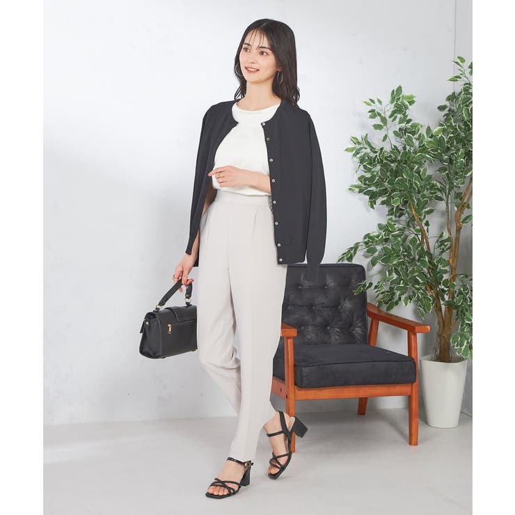 【接触冷感/UVカット/洗える】クルーネック美ラクるサマーカーディガン | a.v.v【WOMEN】 | 詳細画像52 