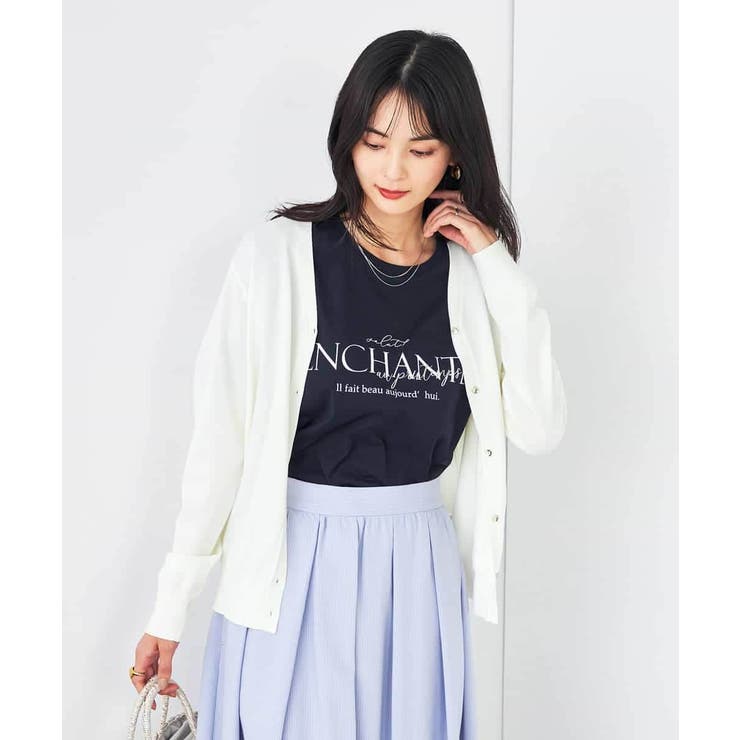 【接触冷感/UVカット/洗える】Vネック美ラクるサマーカーディガン | a.v.v【WOMEN】 | 詳細画像17 