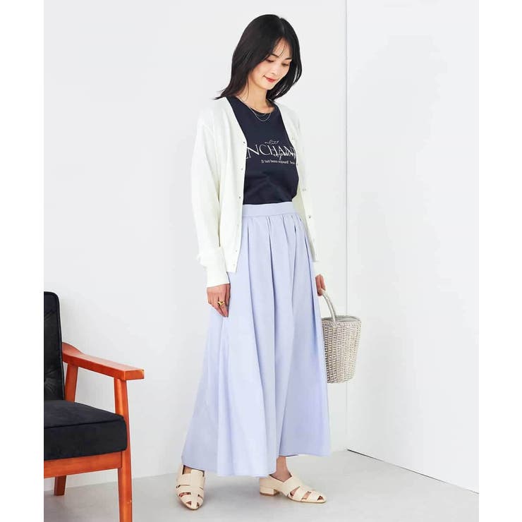 【接触冷感/UVカット/洗える】Vネック美ラクるサマーカーディガン | a.v.v【WOMEN】 | 詳細画像19 