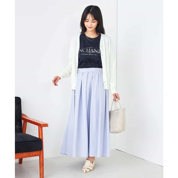 【接触冷感/UVカット/洗える】Vネック美ラクるサマーカーディガン | a.v.v【WOMEN】 | 詳細画像20 