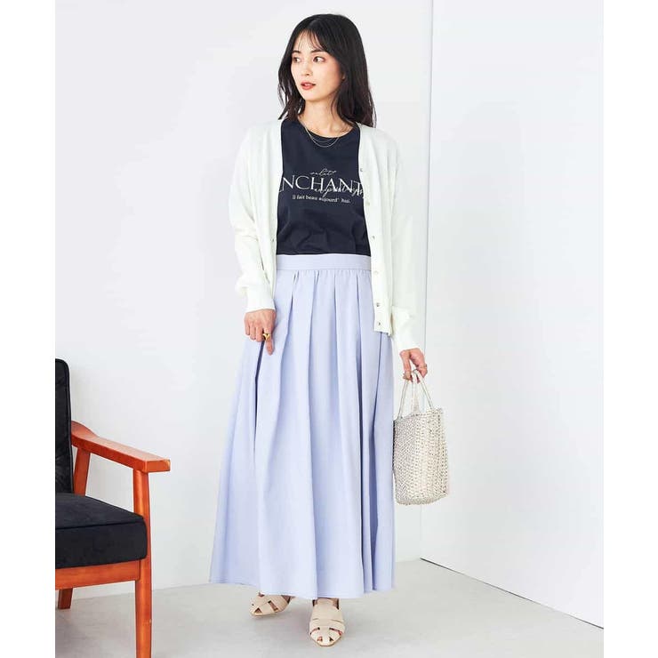 【接触冷感/UVカット/洗える】Vネック美ラクるサマーカーディガン | a.v.v【WOMEN】 | 詳細画像21 