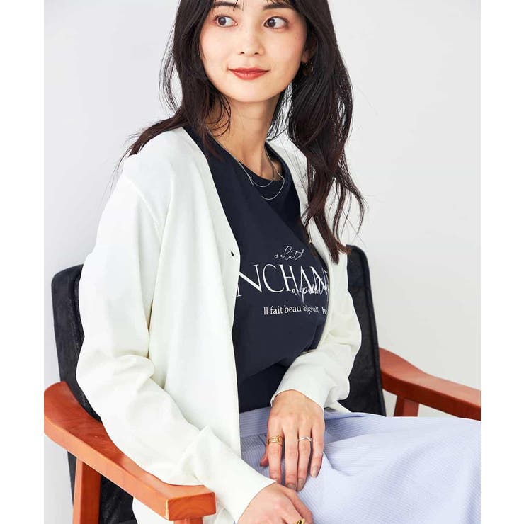 【接触冷感/UVカット/洗える】Vネック美ラクるサマーカーディガン | a.v.v【WOMEN】 | 詳細画像27 