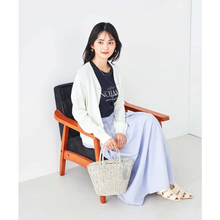 【接触冷感/UVカット/洗える】Vネック美ラクるサマーカーディガン | a.v.v【WOMEN】 | 詳細画像28 