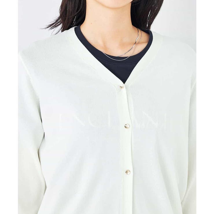【接触冷感/UVカット/洗える】Vネック美ラクるサマーカーディガン | a.v.v【WOMEN】 | 詳細画像38 