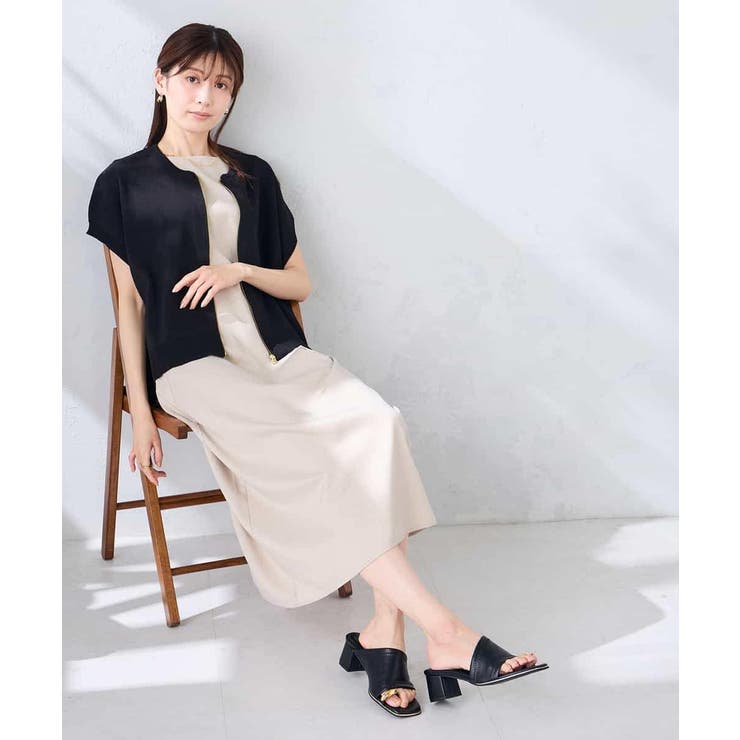 【UVカット】ジップベスト | a.v.v【WOMEN】 | 詳細画像16 