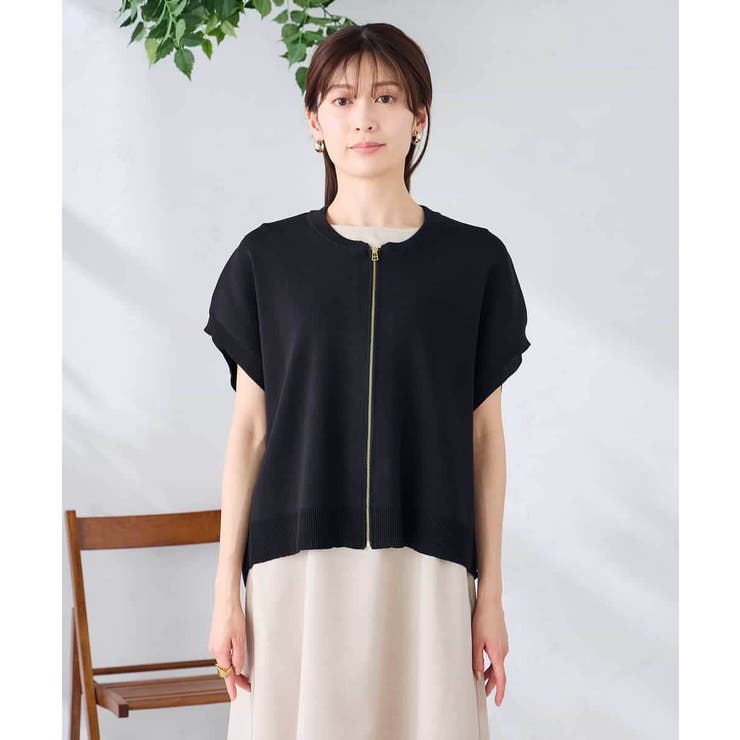 【UVカット】ジップベスト | a.v.v【WOMEN】 | 詳細画像19 