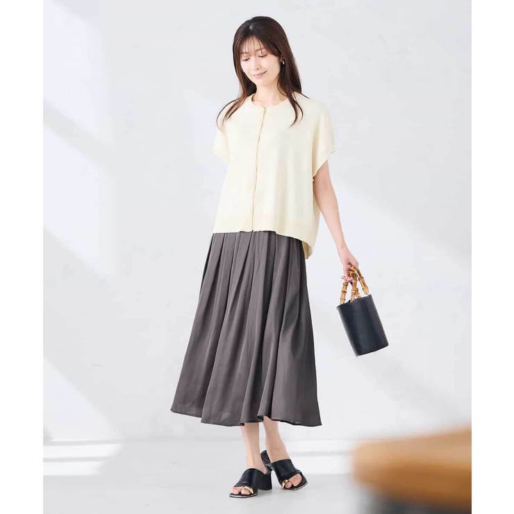 【UVカット】ジップベスト | a.v.v【WOMEN】 | 詳細画像4 