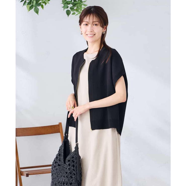 【UVカット】ジップベスト | a.v.v【WOMEN】 | 詳細画像9 