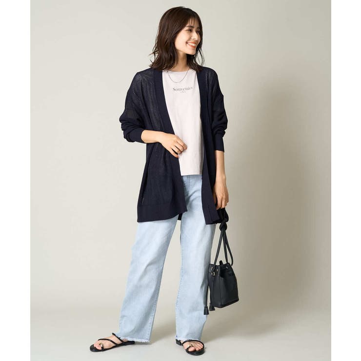 メッシュトッパーカーディガン | a.v.v【WOMEN】 | 詳細画像11 