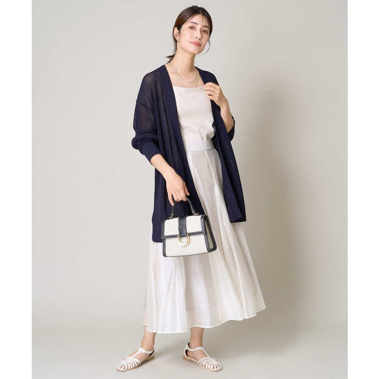 メッシュトッパーカーディガン | a.v.v【WOMEN】 | 詳細画像17 