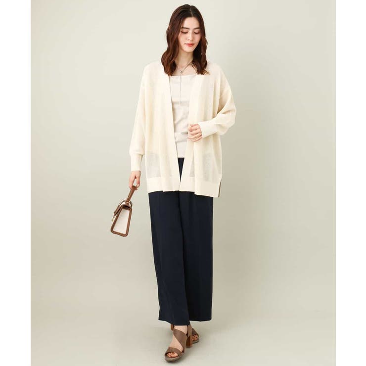 メッシュトッパーカーディガン | a.v.v【WOMEN】 | 詳細画像22 