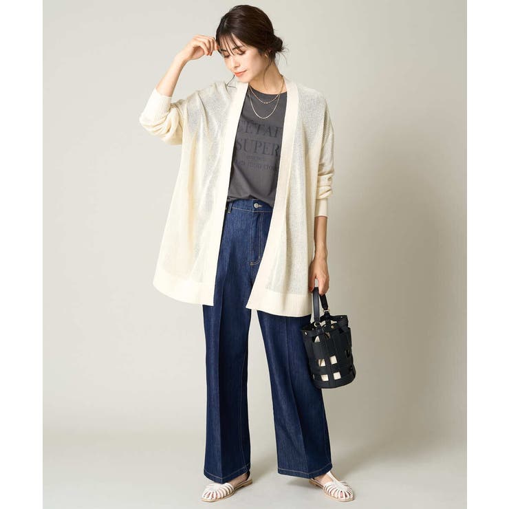 メッシュトッパーカーディガン | a.v.v【WOMEN】 | 詳細画像26 