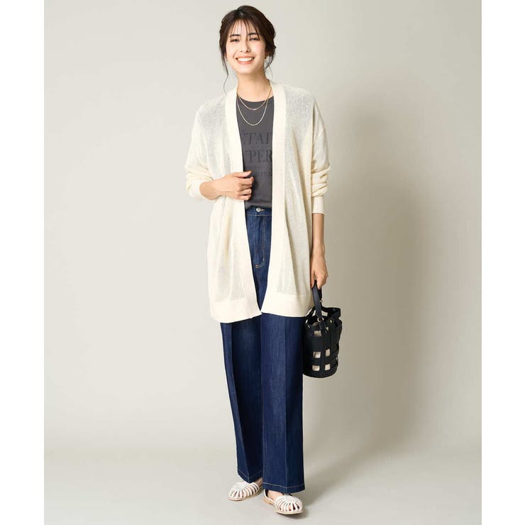 メッシュトッパーカーディガン | a.v.v【WOMEN】 | 詳細画像27 