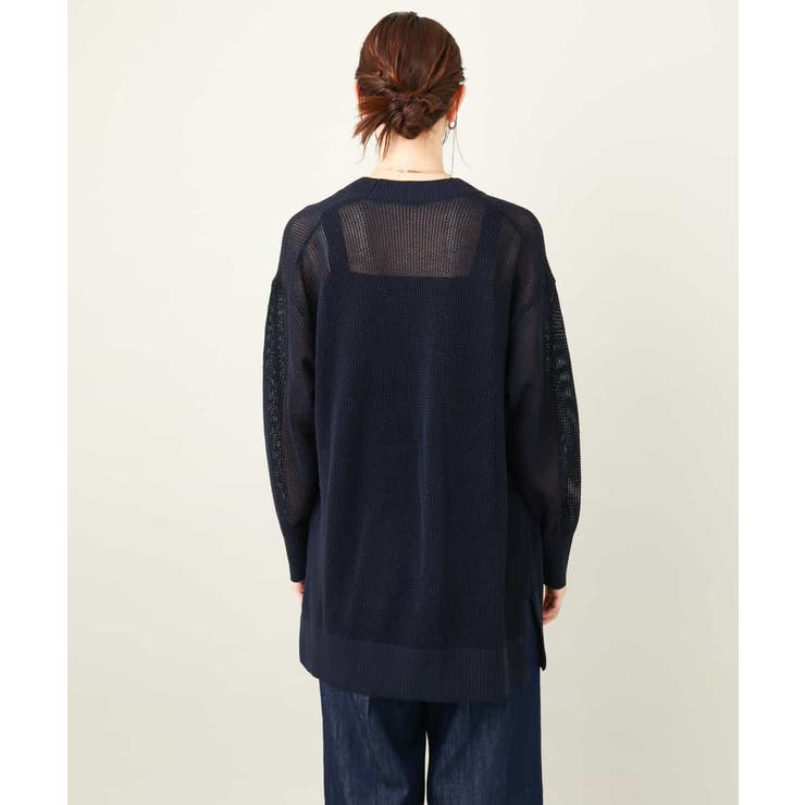 メッシュトッパーカーディガン | a.v.v【WOMEN】 | 詳細画像31 