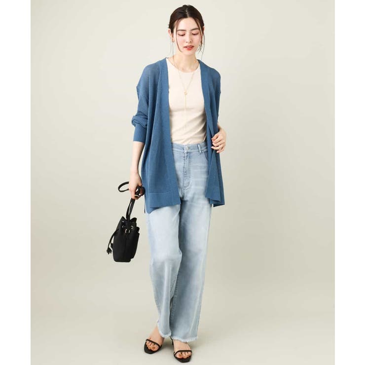 メッシュトッパーカーディガン | a.v.v【WOMEN】 | 詳細画像5 