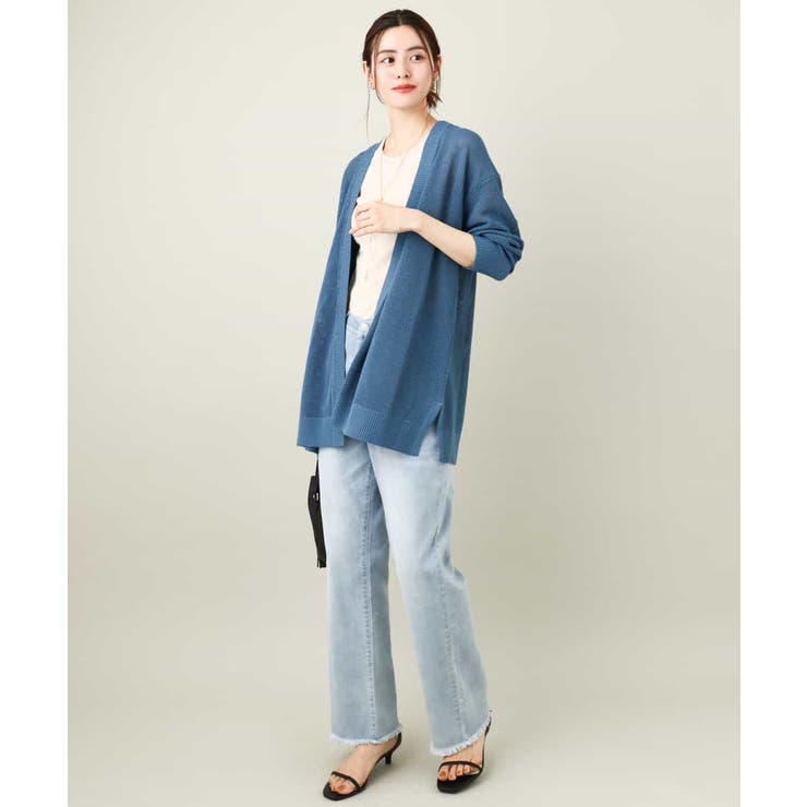 メッシュトッパーカーディガン | a.v.v【WOMEN】 | 詳細画像6 