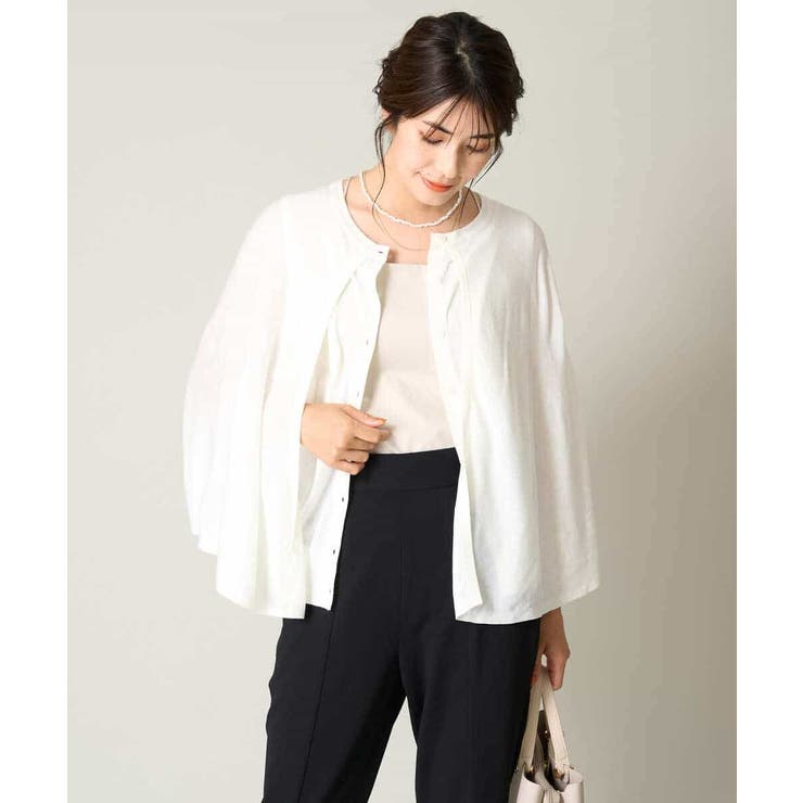 ケープカーディガン | a.v.v【WOMEN】 | 詳細画像19 