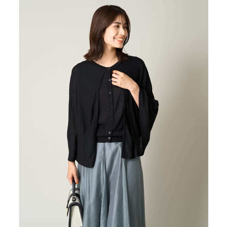 ケープカーディガン | a.v.v【WOMEN】 | 詳細画像32 