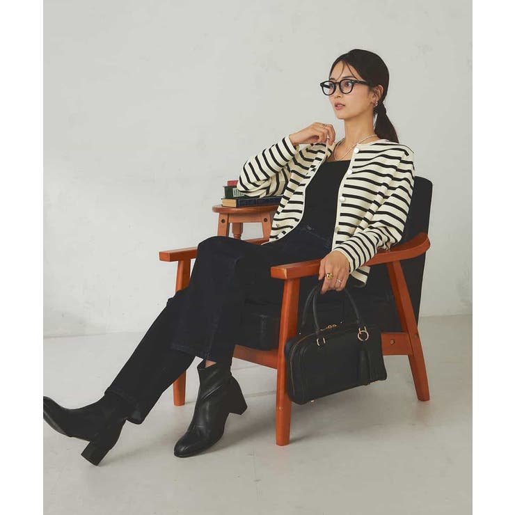 メタルボタンニットカーディガン | a.v.v【WOMEN】 | 詳細画像15 