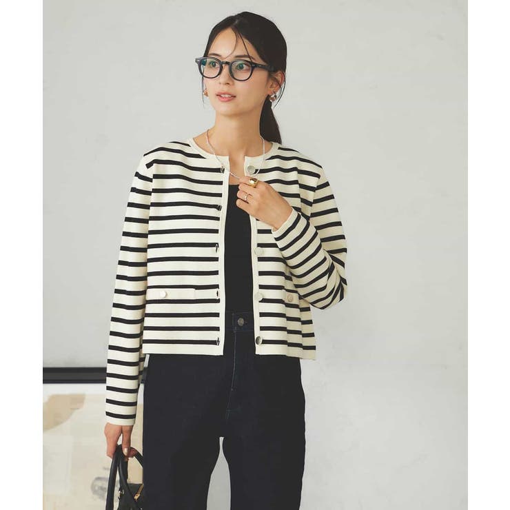 メタルボタンニットカーディガン | a.v.v【WOMEN】 | 詳細画像2 