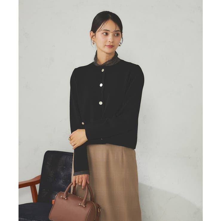 メタルボタンニットカーディガン | a.v.v【WOMEN】 | 詳細画像22 