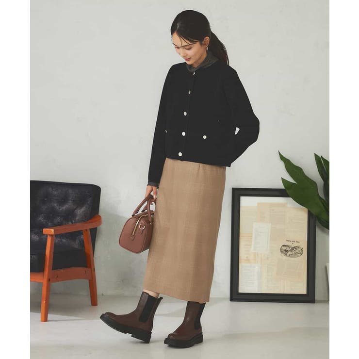 メタルボタンニットカーディガン | a.v.v【WOMEN】 | 詳細画像25 