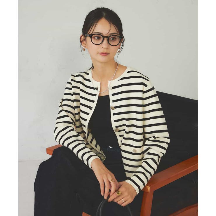 メタルボタンニットカーディガン | a.v.v【WOMEN】 | 詳細画像5 